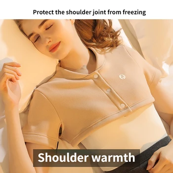 De Бархатный плечевой протектор Для женщин Плюс Бархатный плечевой чехол для сна, защита от холода, Шаль для физиотерапии, Согревающая Шаль, Новинка