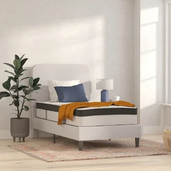Flash Furniture Capri Comfortable Sleep 12 дюймов CertiPUR-Сертифицированный в США матрас с эффектом памяти и пружинным блоком, двойной матрас